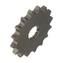 Afam, steel front sprocket. 16 teeth