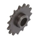 Afam, steel front sprocket. 15 teeth