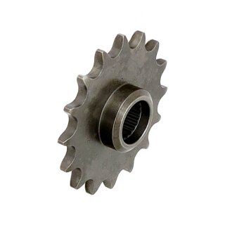 Afam, steel front sprocket. 16 teeth