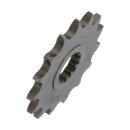 Afam, steel front sprocket. 16 teeth