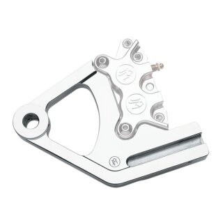 PM, rear caliper bracket, 11.5". Polished