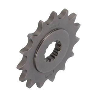 Afam, steel front sprocket. 16 teeth