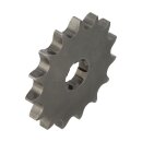 Afam, steel front sprocket. 15 teeth