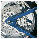 PM Bremssattelhalter hinten Alu poliert für Harley Softail 87-99 11.5"