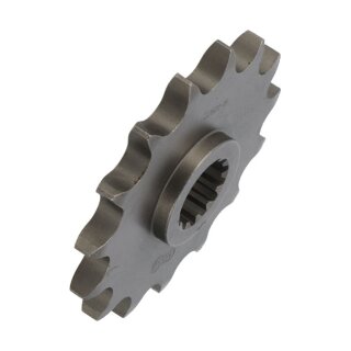 Afam, steel front sprocket. 15 teeth