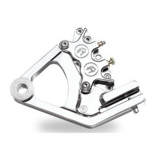 PM rear caliper bracket, 11.5". Chrome