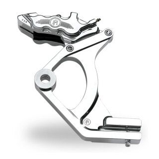 PM, rear 6-p caliper bracket, 11.5". Chrome