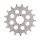 Afam, steel front sprocket. 17 teeth