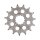 Afam, steel front sprocket. 15 teeth