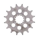 Afam, steel front sprocket. 16 teeth