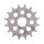 Afam, steel front sprocket. 16 teeth