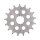 Afam, steel front sprocket. 17 teeth