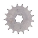 Afam, steel front sprocket. 17 teeth