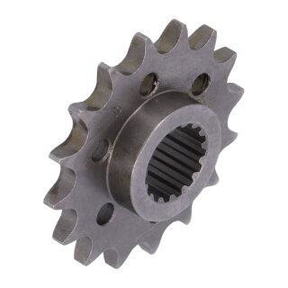 Afam, steel front sprocket. 16 teeth
