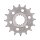 Afam, steel front sprocket. 16 teeth