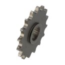 Afam, steel front sprocket. 16 teeth
