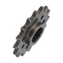 Afam, steel front sprocket. 16 teeth