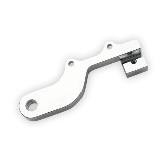 PM, rear 4-p caliper bracket, 11.5". Chrome