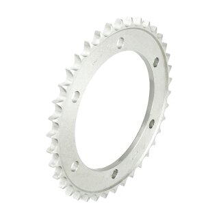 Afam, steel rear sprocket. 38 teeth