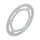 Afam, steel rear sprocket. 43 teeth