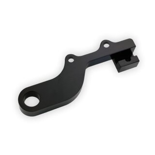 PM, rear 4-p caliper bracket, 300mm PM. Black