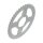 Afam, steel rear sprocket. 44 teeth