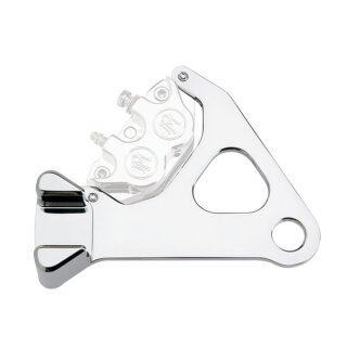 PM, rear 4-p caliper bracket, 11.5". Polished