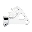PM, rear 4-p caliper bracket, 11.5". Polished