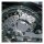 PM, rear 4-p caliper bracket, 10". Chrome