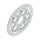 Afam, steel rear sprocket. 43 teeth
