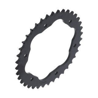 Afam, steel rear sprocket. 38 teeth