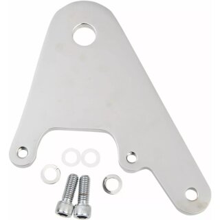 PM, rear 4-p caliper bracket, 11.5". Chrome