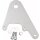 PM, rear 4-p caliper bracket, 11.5". Chrome