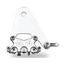 PM, rear 4-p caliper bracket, 11.5". Chrome