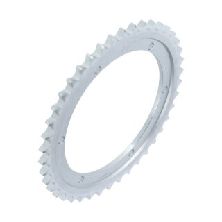 Afam, steel rear sprocket. 42 teeth