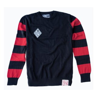 13 1/2 Outlaw Free Bird sweat Red/Black rot/schwarz L