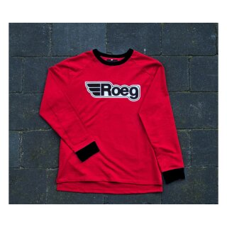 Roeg Ricky Jersey Sweatshirt red/white