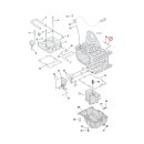 Hex bolt, flanged. Transmission to engine