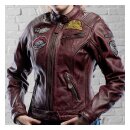 Holy Freedom Problem leather jacket bordeaux