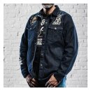 Holy Freedom Genoa Stampato jacket denim