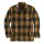 Carhartt Sherpa lined flannel plaid shirt carhartt brown