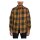 Carhartt Sherpa lined flannel plaid shirt carhartt brown