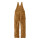 Carhartt Duck insulated bib overall carhartt brown