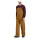 Carhartt Duck insulated bib overall carhartt brown
