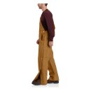 Carhartt Duck insulated bib overall carhartt brown