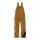 Carhartt Duck insulated bib overall carhartt brown