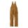 Carhartt Duck insulated bib overall carhartt brown