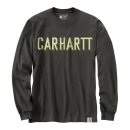 Carhartt Graphic logo longsleeve peat