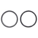 Auspuff Krümmer Dichtung Set für Harley Modelle 84-25