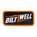 Biltwell Bolt patch 3,5" black/orange/white
